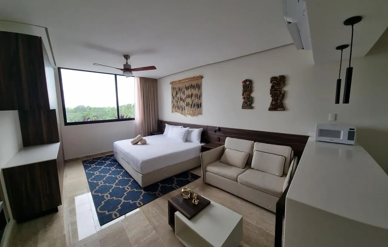 公寓 Tulum, Aldea Zama, Acogedor Estudio, Wifi 墨西哥