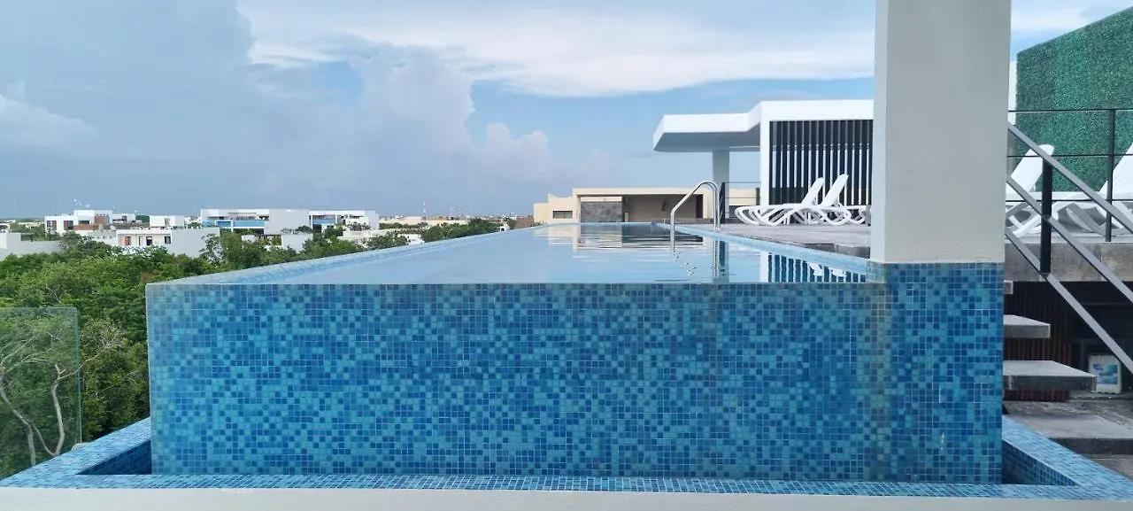 公寓 Tulum, Aldea Zama, Acogedor Estudio, Wifi