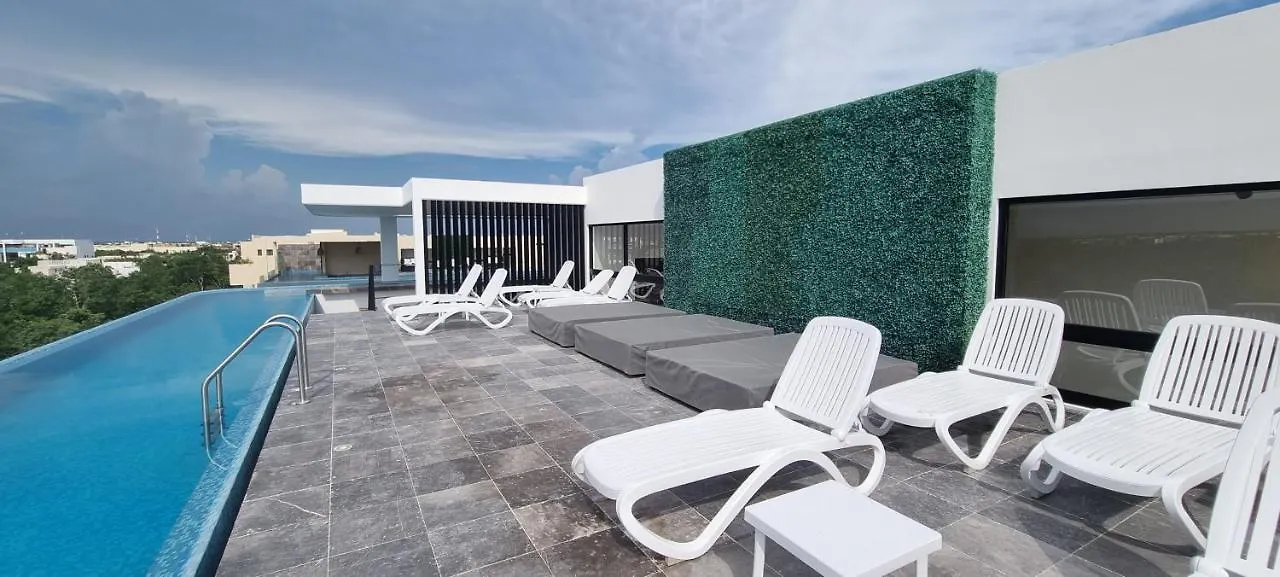 公寓 Tulum, Aldea Zama, Acogedor Estudio, Wifi